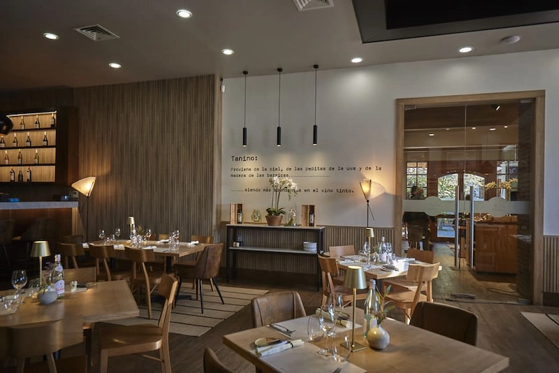 comedor casas del bosque